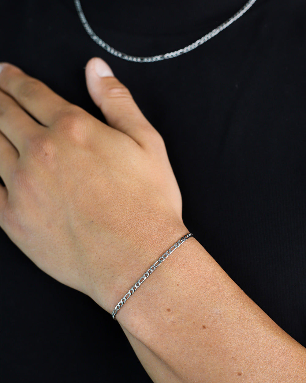 CLEAN FIGARO BRACELET. - 3MM