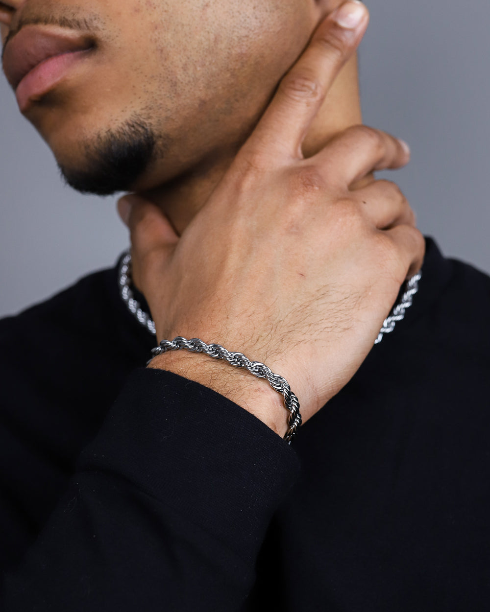 CLEAN ROPE BRACELET. - 6MM