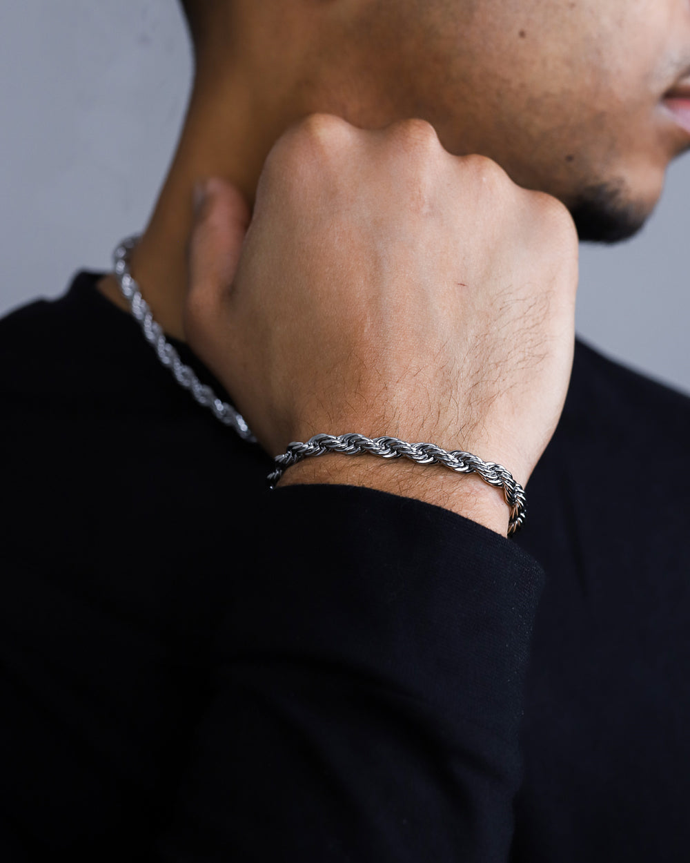 CLEAN ROPE BRACELET. - 6MM