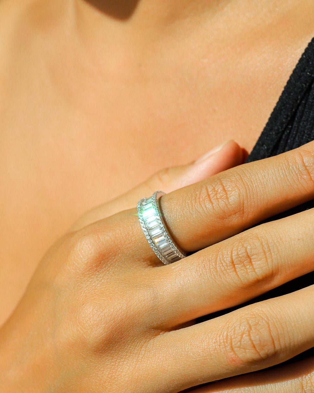 BAGUETTE BAND. - 925 - Drippy Amsterdam